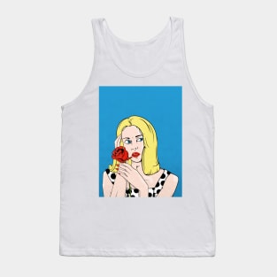 Romantic Vintage Poster Tank Top